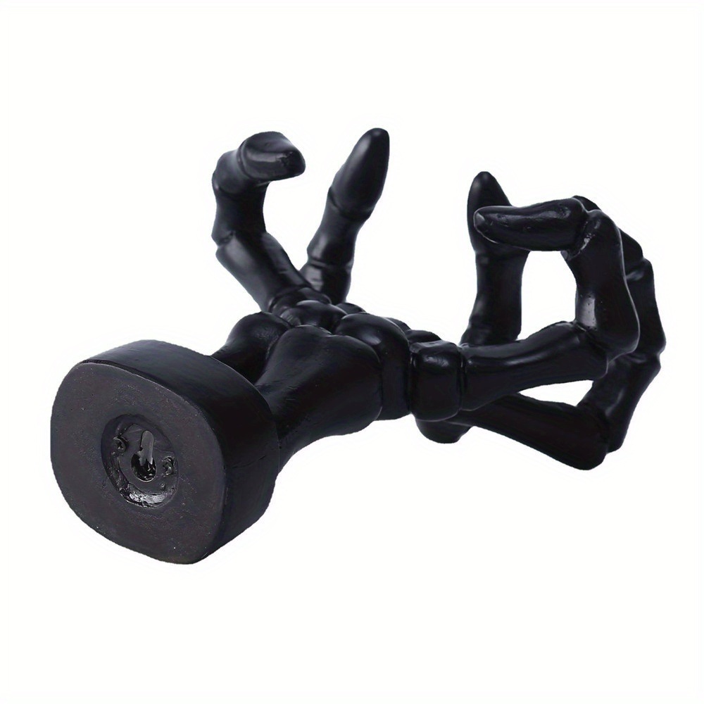 dropship 1pc Gothic Ghost Hand Wall Hook; Demon Hand Sculpture Hook; Wall Hanging Hook; Halloween Decoration Props For Living Room; Home Decor