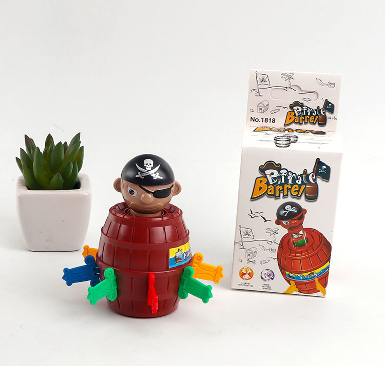 dropship Kids Children Funny Lucky Game Creative Educational Pretty Cute Funny Novelty Gadget Jokes Tricky Pirate Barrel Game