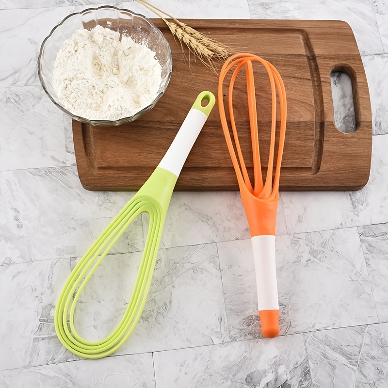 dropship 1pc Storeable And Foldable Household Multifunctional Manual Rotary Egg Beater