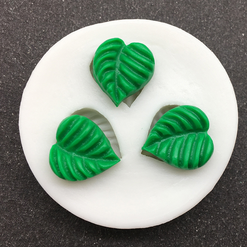 dropship Small Leaf Silicone Sugarcraft Mold Resin Tools Cupcake Baking Mould Fondant Cake Decorating Tools