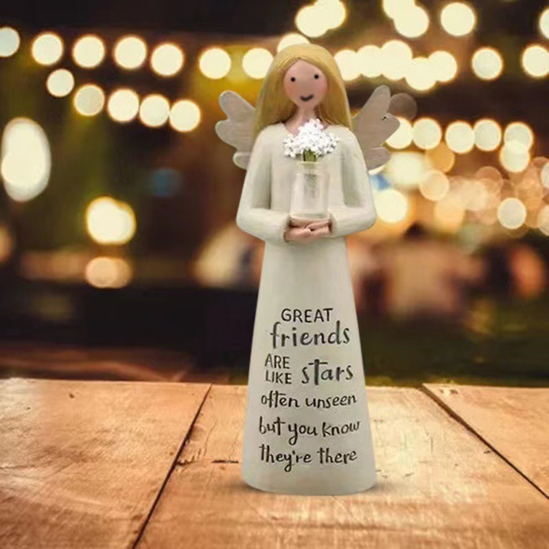 dropship Sisters And Friends Sculpture Decorative Ornaments; Celebrating And Commemorating Friendship; Resin Crafts
