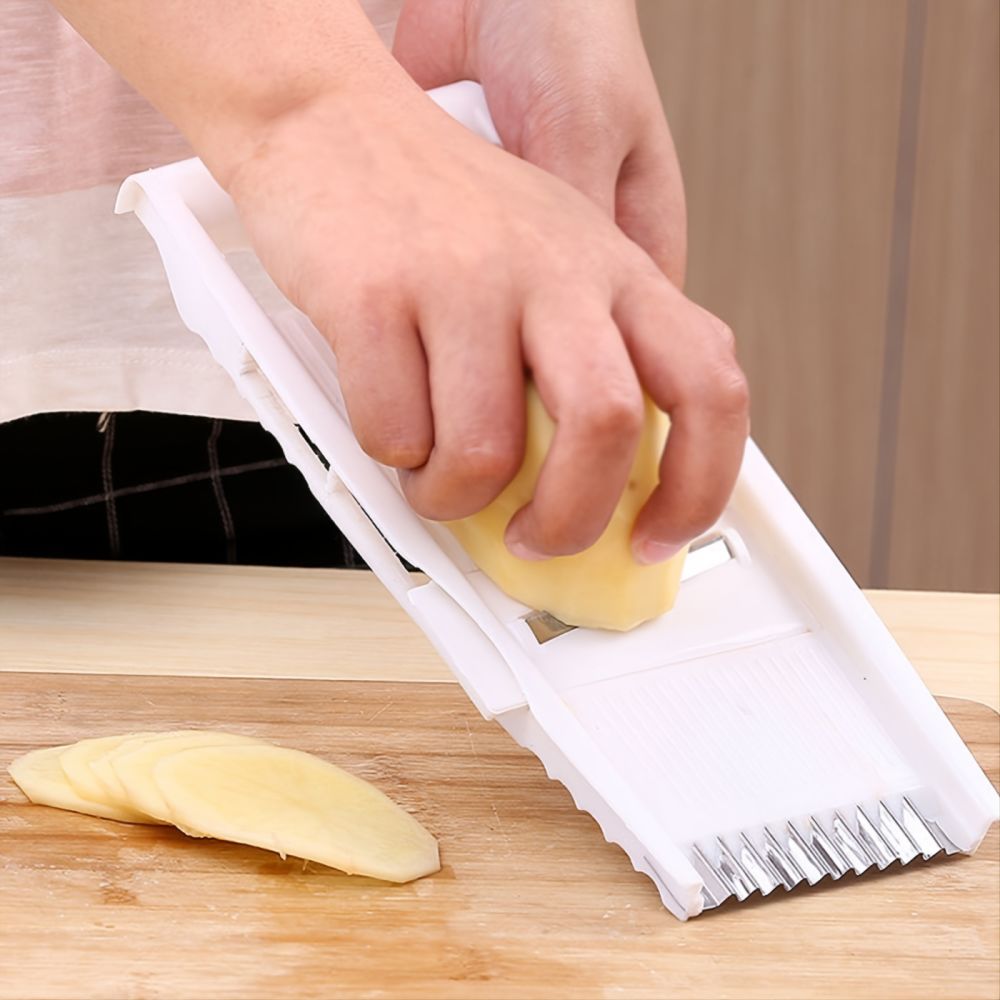 dropship 1pc Multi-functional Vegetable Cutting; Grater Shredded Potato Shredded; Household Grater With 4-Blade