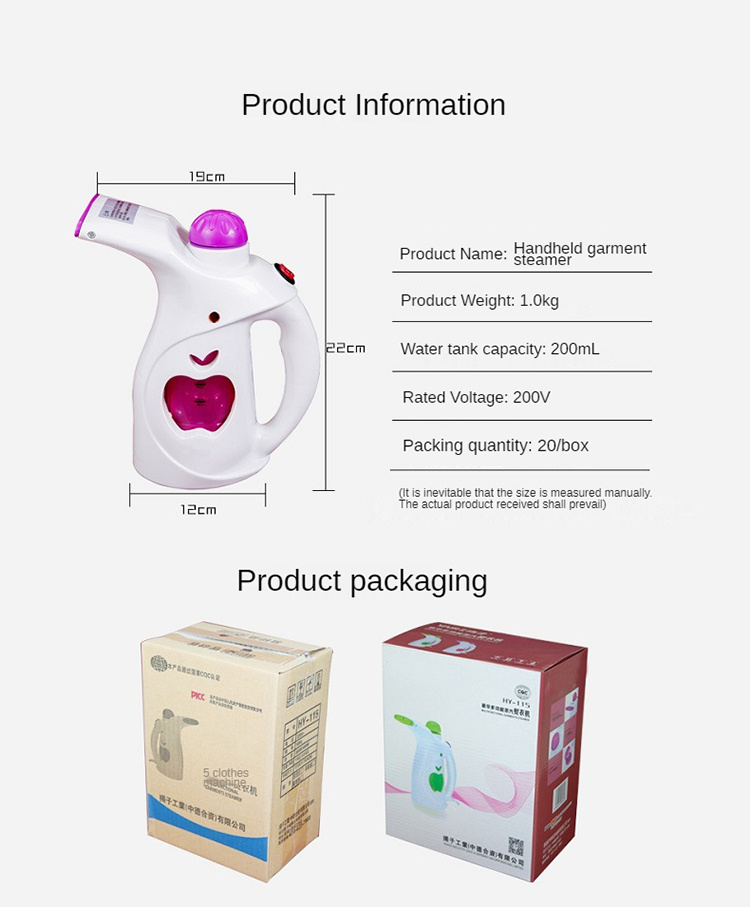 dropship Home Handheld Portable Steam Iron Multifunctional Professional Electric Ironing Machine Garment Steamer For Clothes