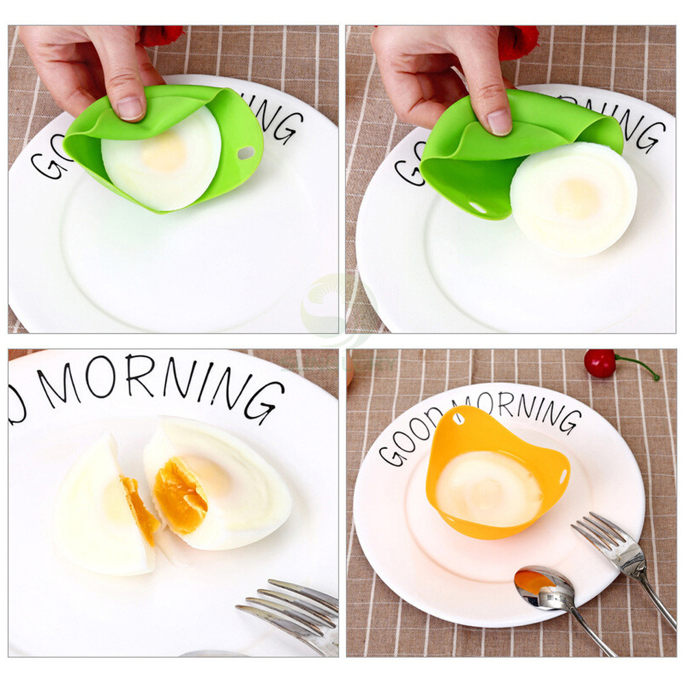 dropship 1pc Silicone Egg Cooker; Kitchen Cooking Tool 2.55x3.54inch