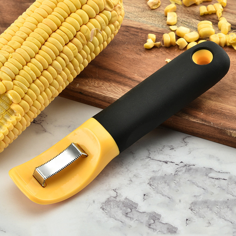 dropship 1pc; Stainless Steel Planer Corn Thresher Handheld Corn Grasher