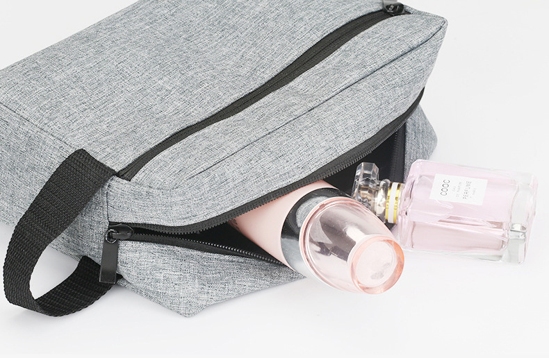 dropship 1pc Travel Toiletry Bag For Women And Men; Portable Storage Bag; Water-resistant Shaving Bag For Toiletries Accessories;