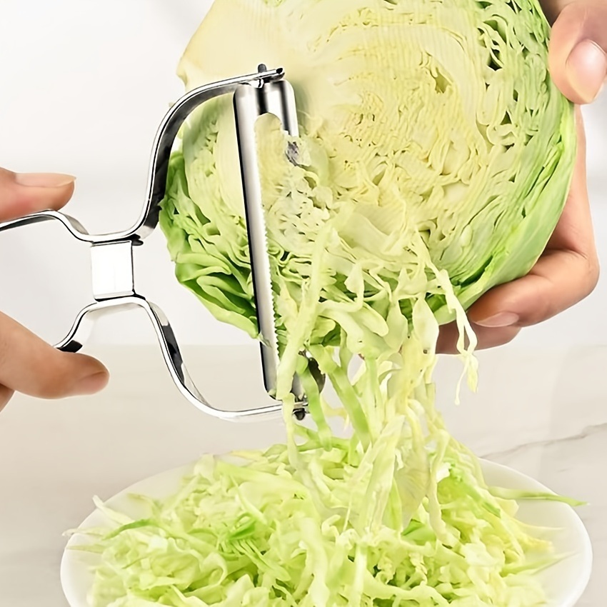 dropship 1pc Stainless Steel Peeler For Fruit; Carrot; Potato; Multi-purpose Cabbage Planer; Vegetable And Fruit Peeler; Kitchen Gadget
