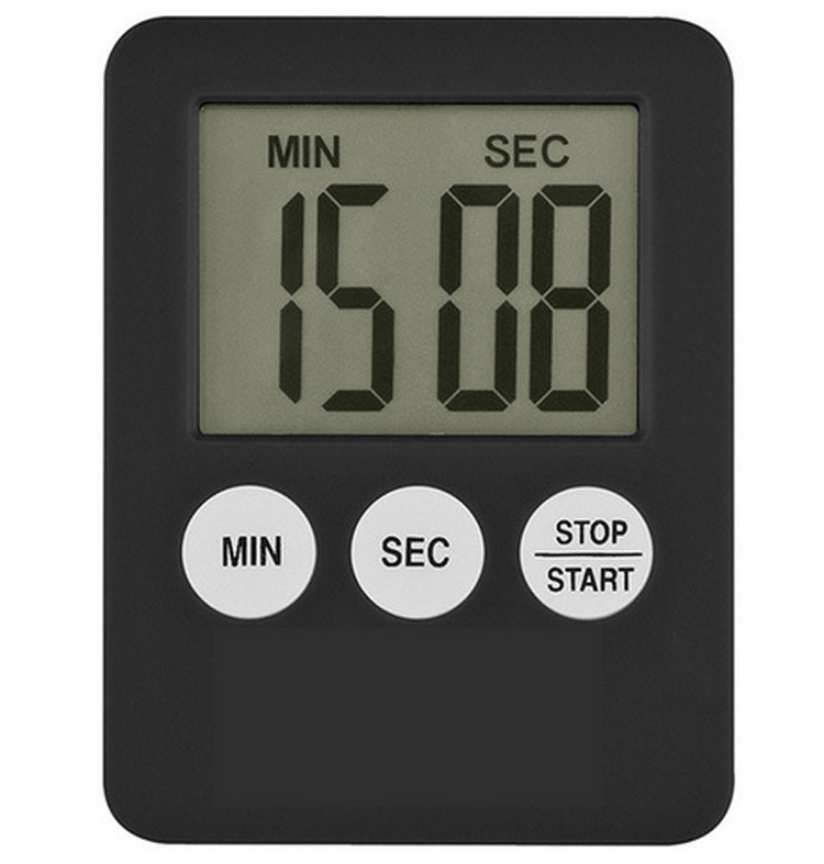 dropship Cooking Timer LCD Digital Screen Clock Kitchen Countdown Timer Mechanical Digital Kitchen Timer Magnetic