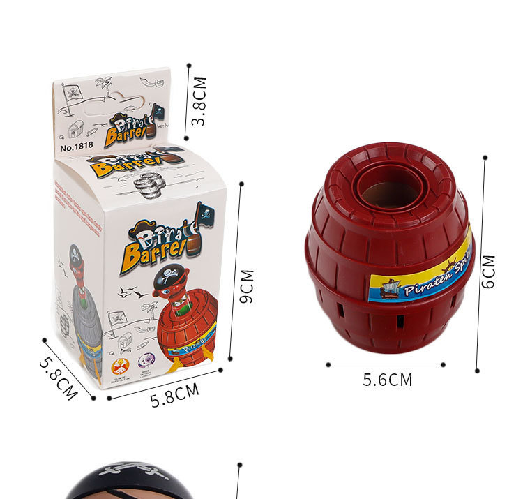 dropship Kids Children Funny Lucky Game Creative Educational Pretty Cute Funny Novelty Gadget Jokes Tricky Pirate Barrel Game