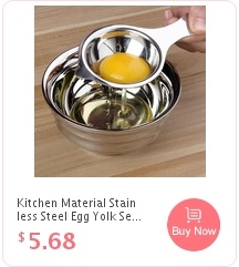 dropship Stem Egg Separator White and Yolk Filter Kitchen Baking Separator Tool
