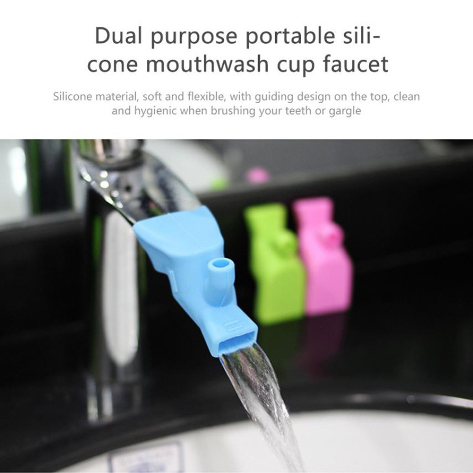 dropship Silicone Faucet Extender; 1pc/3pcs Silicone Bathroom Sink Faucet Extender For Baby Kids Hand Washing