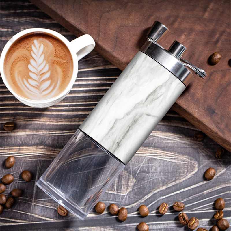 dropship Manual Coffee Grinder Stainless Steel Hand Adjustable Steel Core Burr For Kitchen Portable Coffee Mills Coffee Espresso Press