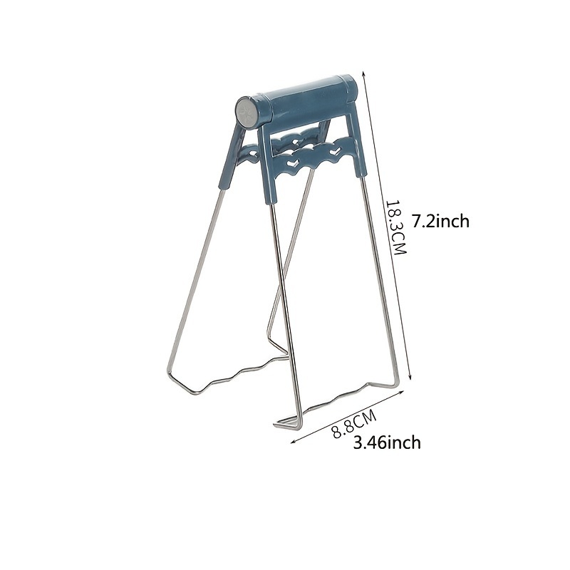 dropship 2pcs Anti-scalding Clip; Plate Grab Bowl Clip; Household Kitchen Steaming Clip; Non-slip Plate Tongs