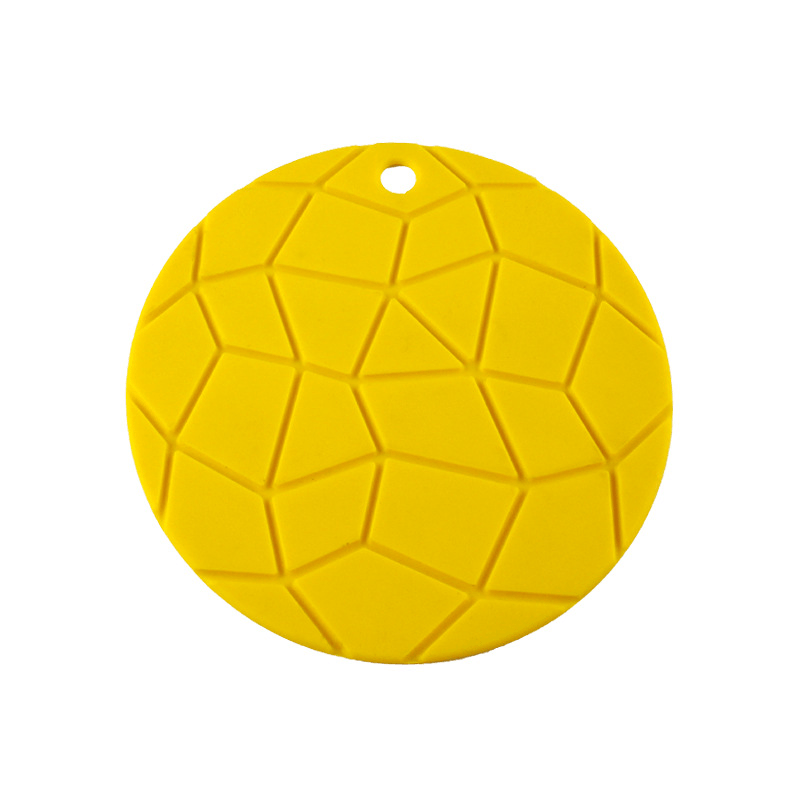 dropship 1pc Food Grade Silicone Coaster; Anti-scalding Thickened Pot Mat; Turtle Pattern Heat Insulation Mat; High Temperature Resistant Table Mat
