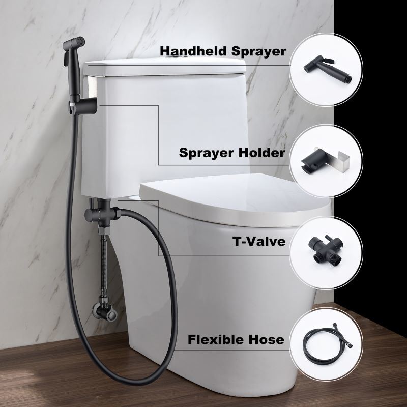 dropship Bathroom Fittings Handheld Cloth Diaper Sprayer Bidet Sprayer for Toilet