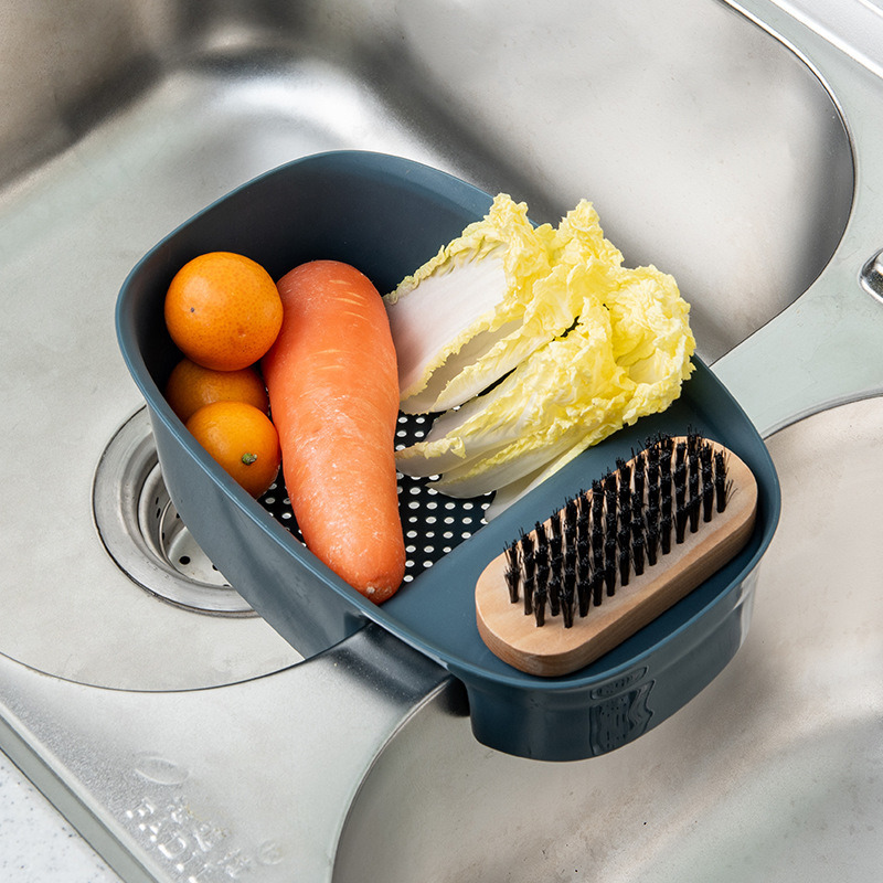 dropship Sink Kitchen Waste Garbage Basket Kitchen Supplies Storage Rack Household Complete Sink Drain Hanging Basket Storage Rack