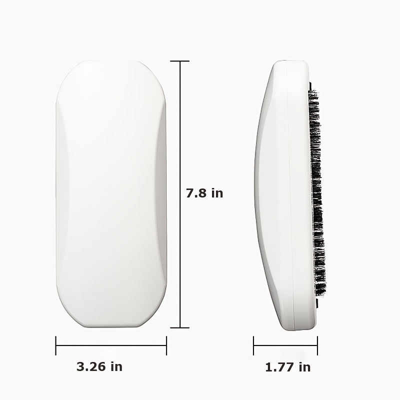 dropship 2pcs Dust Collector Duster Multi Purpose Plastic Cleaning Brush Nail Soft Bed De-Hairing Brush Static Without USB Or Battery