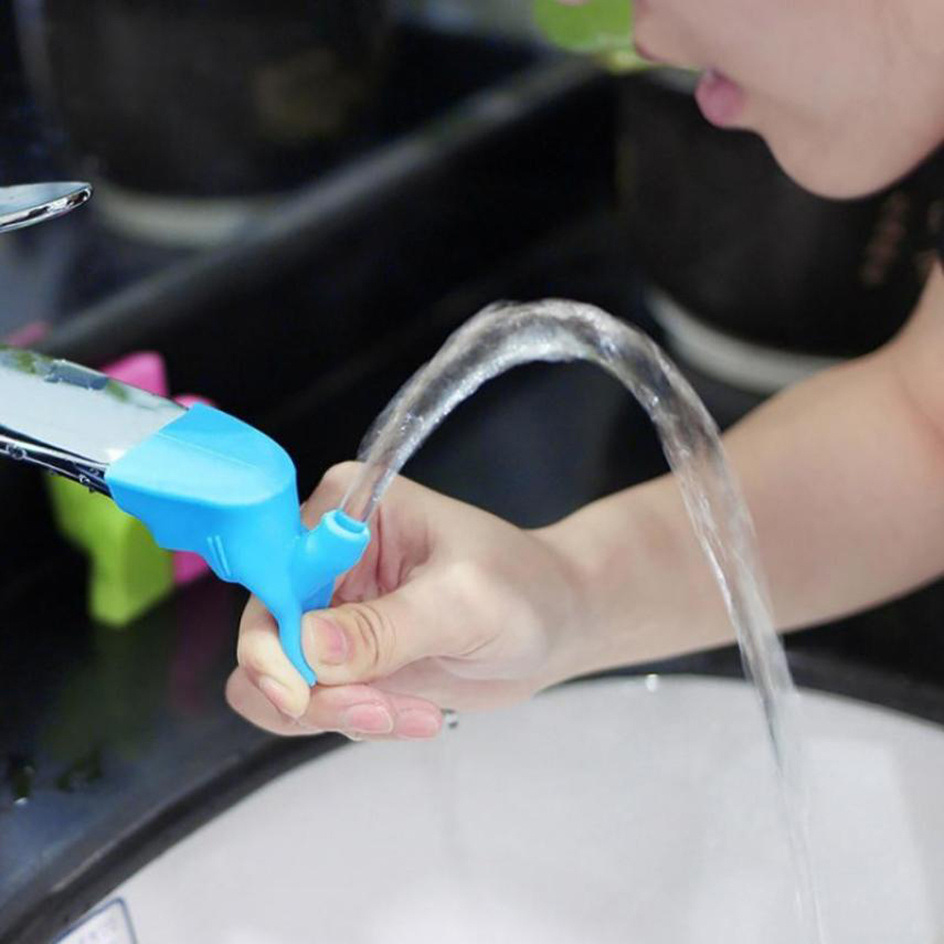 dropship Silicone Faucet Extender; 1pc/3pcs Silicone Bathroom Sink Faucet Extender For Baby Kids Hand Washing