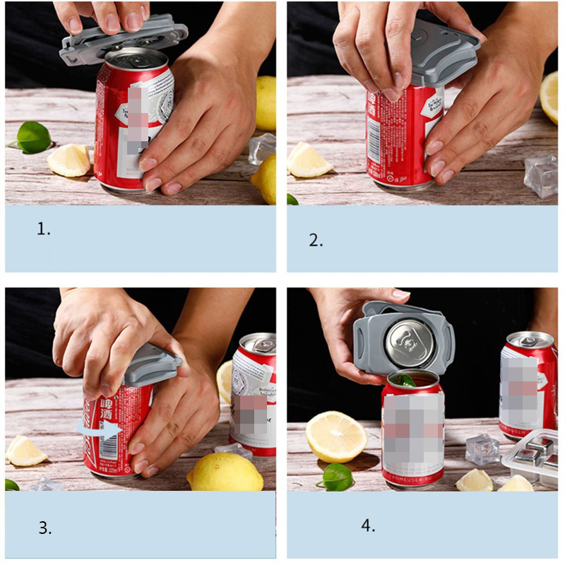 dropship Manual Cans Openers Kitchen Tools Accessories Beer Soda Bottle Opener Easy Pull Can Cutter Top Remover for Party Useful Gadgets