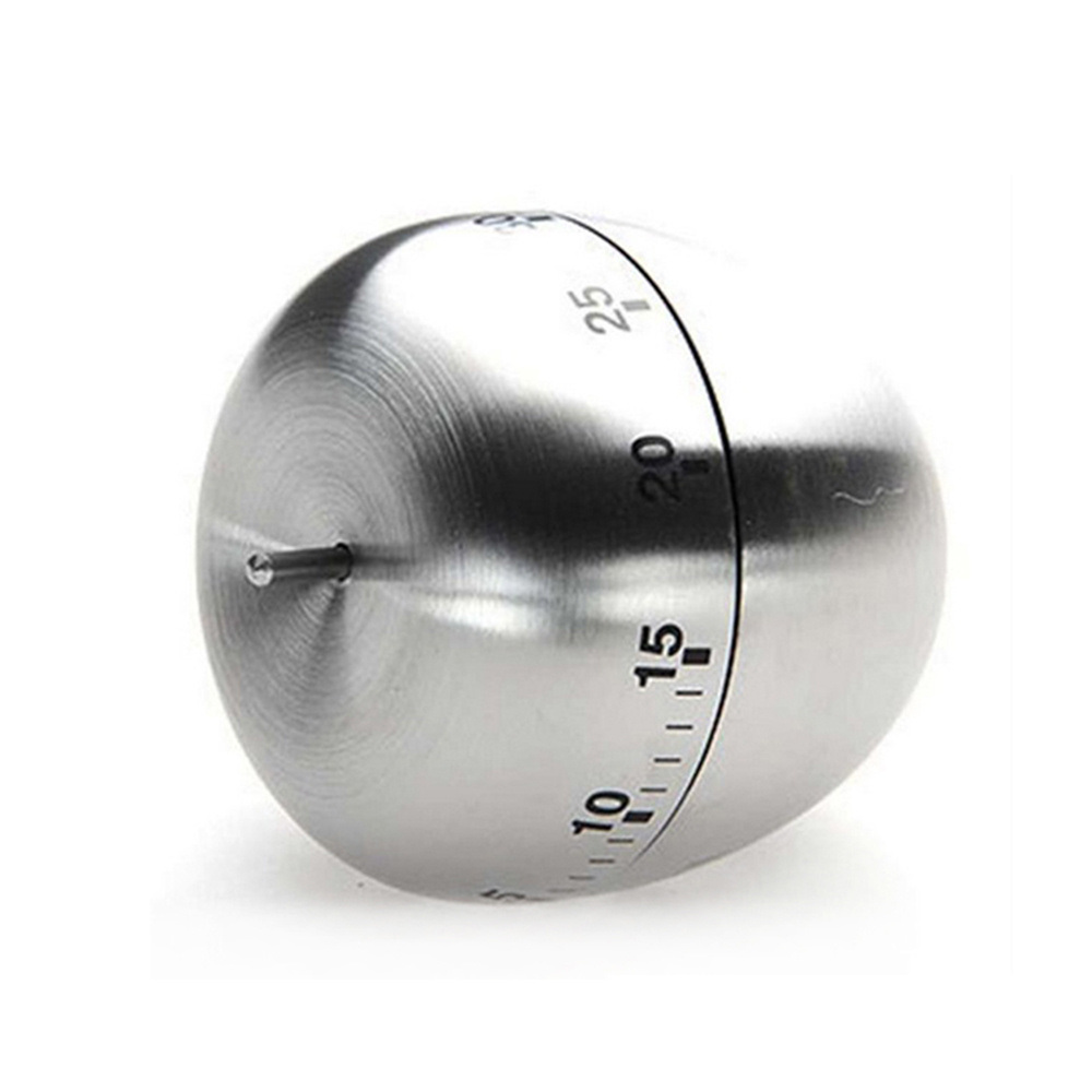 dropship Metal; Egg Apple Countdown Timer; Reminder; 55 Minute Timer; Creative Kitchen Mechanical Timer