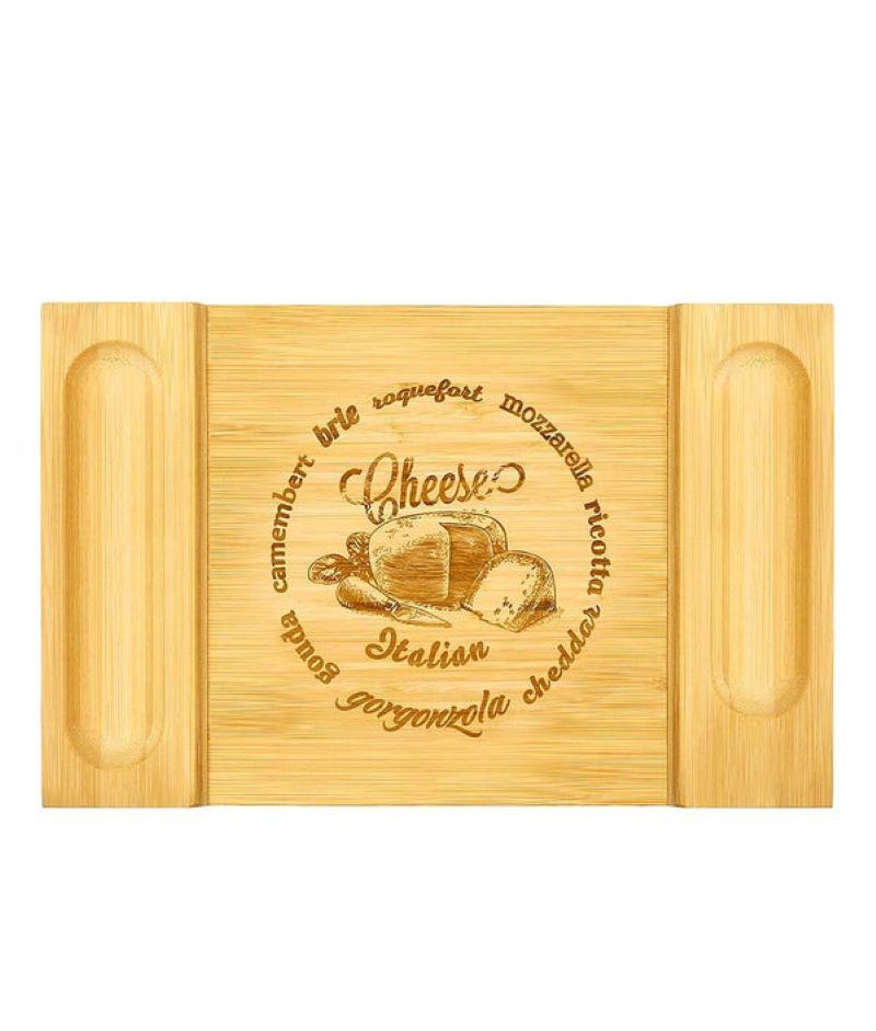 dropship Kitchen Natural Bamboo Cutting Board Bamboo Cheese Board Set