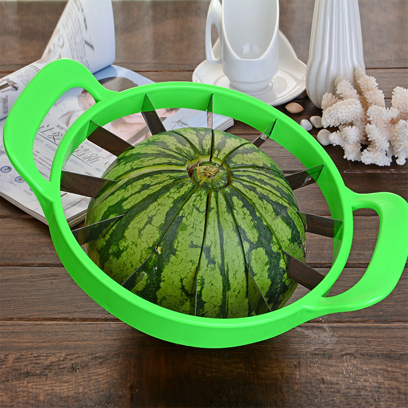 dropship 1pc Watermelon Knife; Convenient Kitchen Cooking Knife; Summer Watermelon Slicer Fruit Cutter For Kitchen