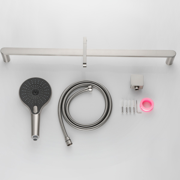 dropship Eco-Performance Handheld Shower with 28-Inch Slide Bar and 59-Inch Hose