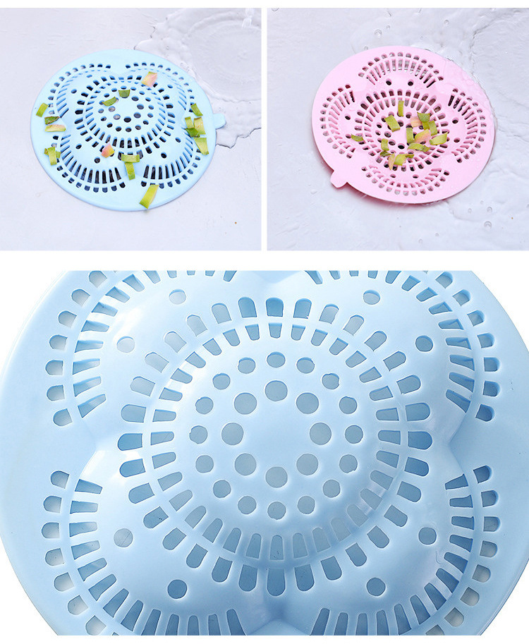dropship 1pc Shower Drain Cover; Bathtub Hair Catcher Stopper; Drain Strainers For Kitchen Sink Bathroom Tub