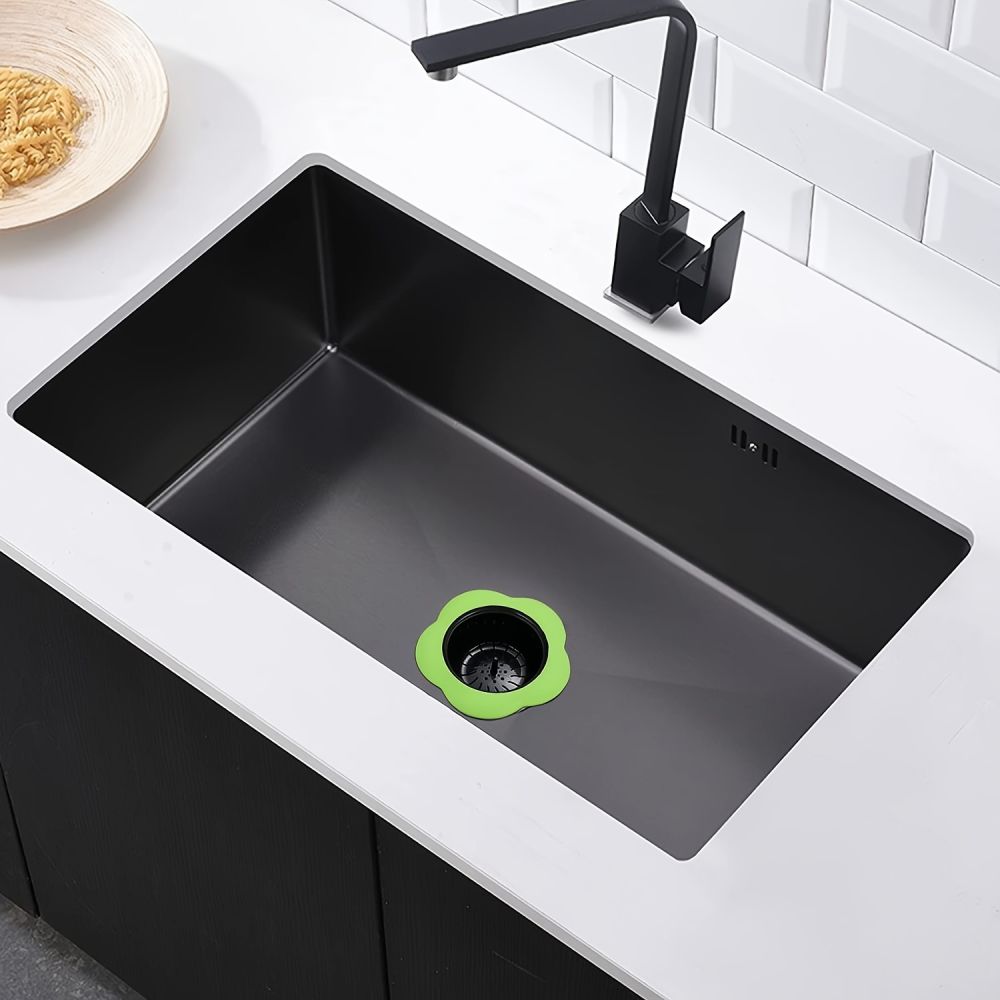 dropship 4 Pack Sink Strainer For Kitchen Sink Drain Silicone Sink Stopper Garbage Disposal Drain Stopper For 1.97-2.8 Inch Basin Drain Holes
