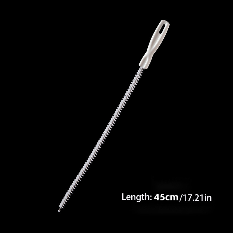 dropship 1pc Sewer Dredging Tool; Sink Drain Overflow Cleaning Brush; Household Sewer Hair Catcher