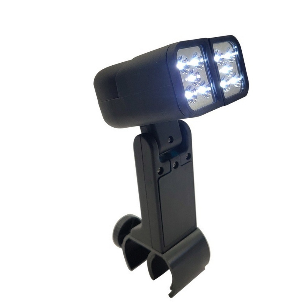dropship Portable BBQ Grill Light LED Lights Flashlight Lighting Lamp with Handle Mount Clip for Barbecue Grilling Outdoor Accessory