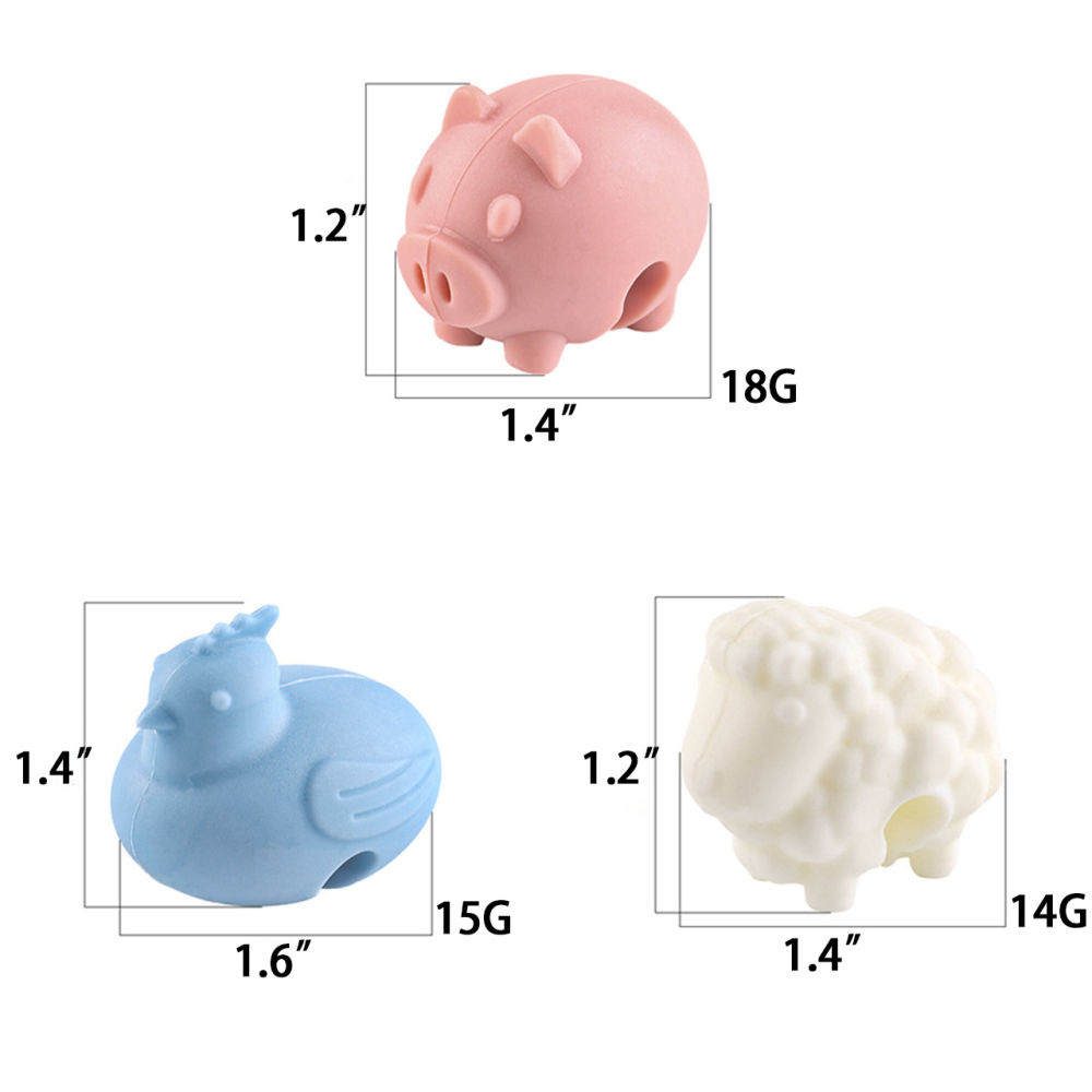 dropship 3pcs/Pack; Silicone Spill Resistant Pot Lid Clip; High Temperature Resistant 446°F Animal Shape Kitchen Gadgets