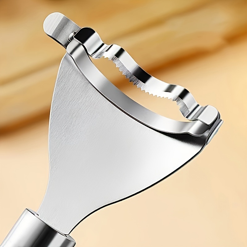 dropship 1pc Stainless Steel Corn Planer; Corn Peeler; Cob Remover Tool With Ergonomic Handle; Kitchen Gadgets