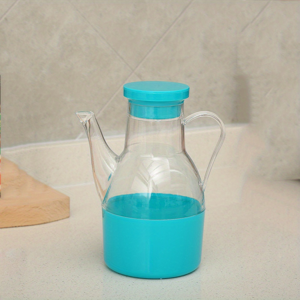 dropship 1pc Household Soy Sauce Vinegar Seasoning Bottle Anti-spill Oil Kitchen Supplies Plastic Seasoning Bottle Sesame Oil Sesame Oil Pot Bottle