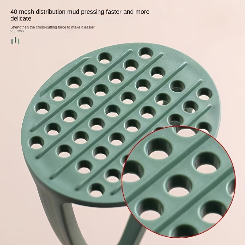 dropship 1pc 1pc Mashed Potato Press; Household Potato Press Gadget; PP Plastic Potato Press