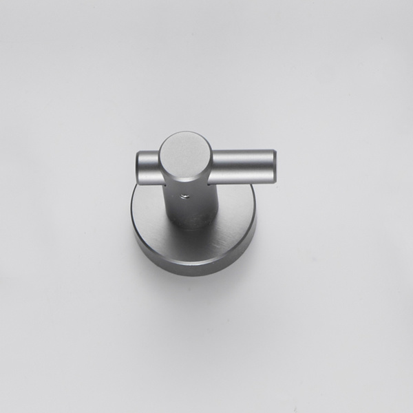 dropship Round Base Wall Hanging Hook - Gun Grey Hook; 2 Pack; for Entry Shoe Cabinet; Wardrobe Bathroom Bedroom Furniture Hardware