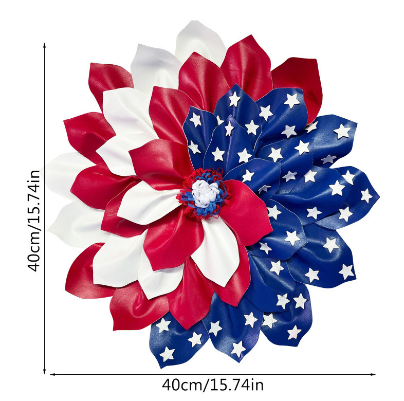 dropship Independence Day home Decor US Flag Garland National Day Christmas Family Decoration Scene Layout Props