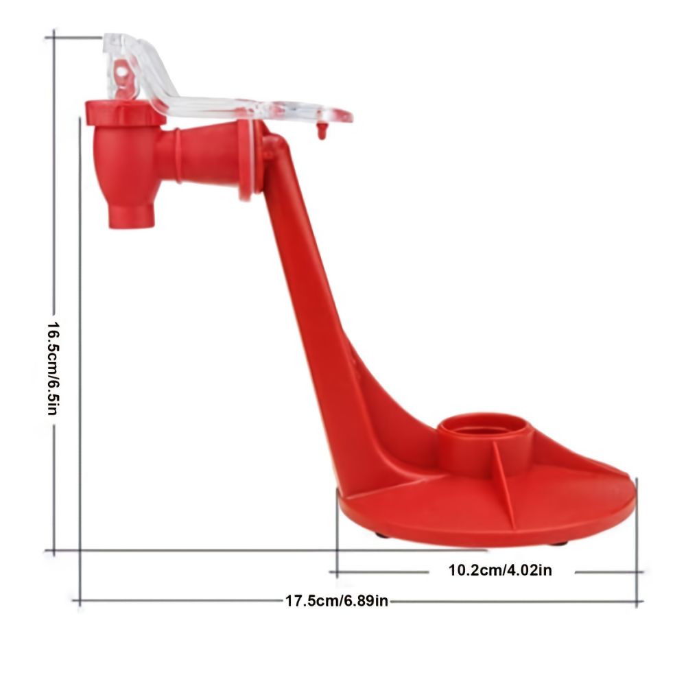 dropship 1pc Creative Saver Soda Dispenser; Bottle Coke Upside Down Drinking Water Dispense Machine; Party Home Bar Accessory