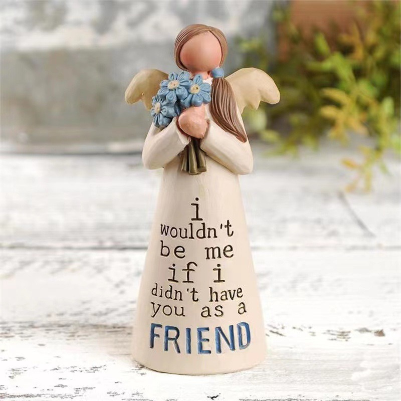 dropship Sisters And Friends Sculpture Decorative Ornaments; Celebrating And Commemorating Friendship; Resin Crafts