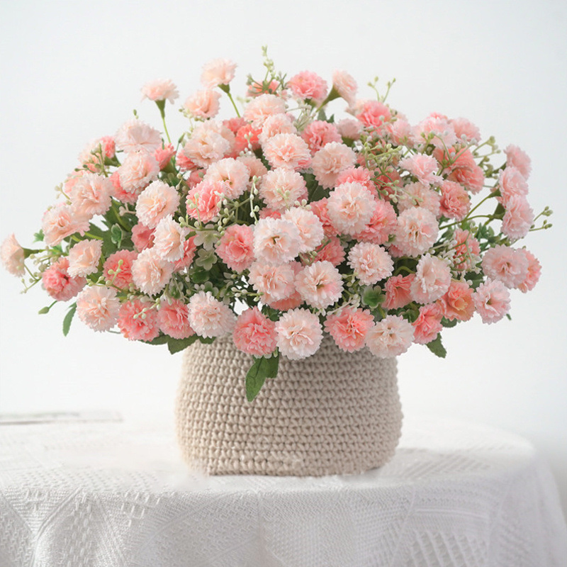 dropship 2 pcs Artificial Flowers; Fake Hydrangeas; Wedding Routes Silk Flowers Vase For Home Furnishings Hotel Decorations Valentine's Day Gifts Mother's Day Gifts Birthday Gifts