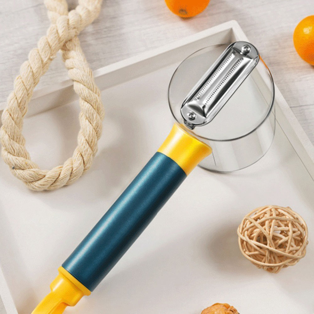 dropship Multi-Functional Storage Fruit Vegetable Peeler Pear Apple Kitchen Peeling Knife Durable Tool Apple Potato Peelers
