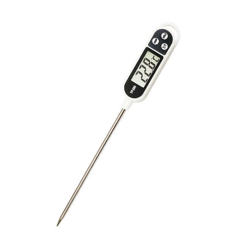 dropship 1pc; -58F°~572F°; 304 Food Grade Stainless Steel; Probe Type Electronic Thermometer