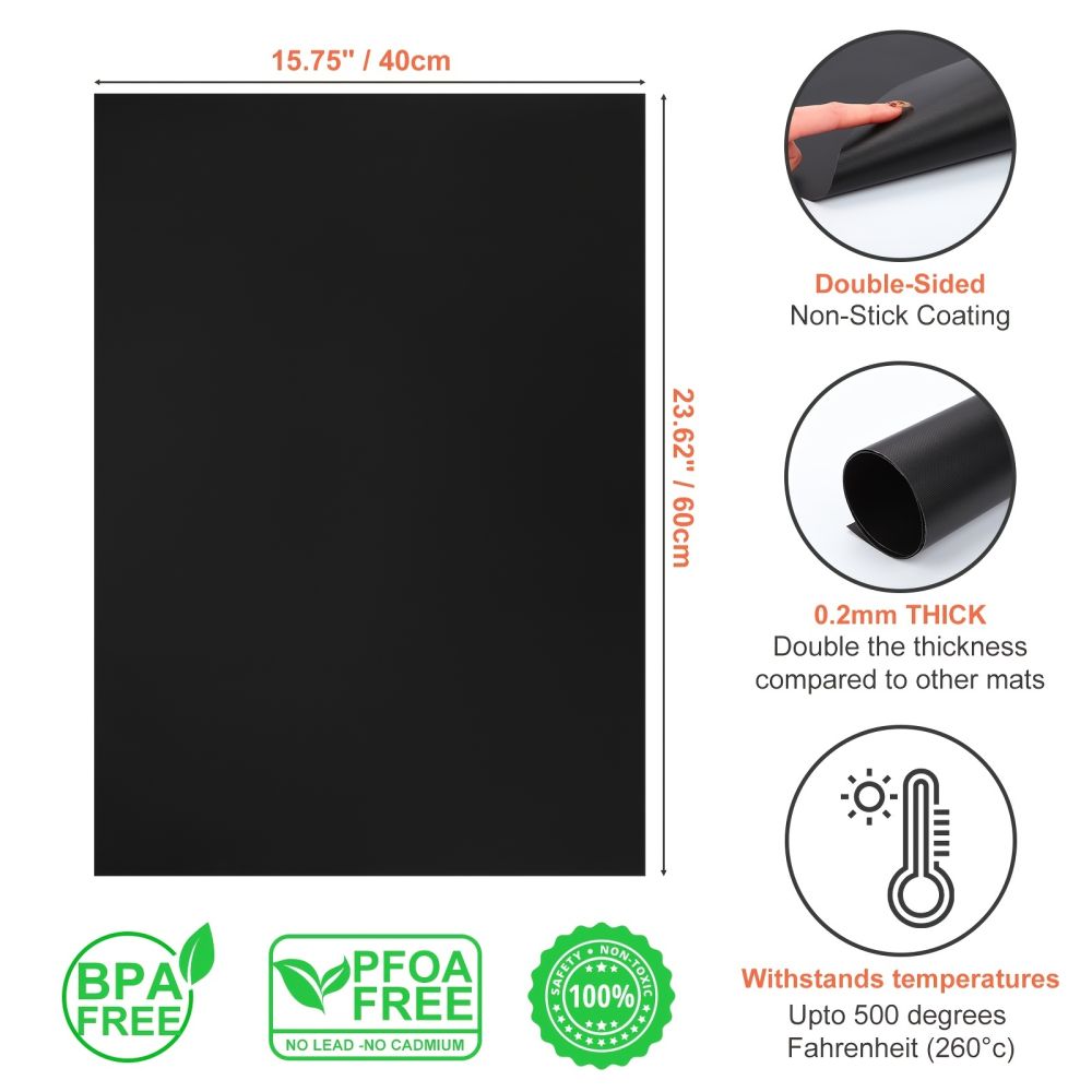 dropship 2pcs Oven Liner; Oven Liners For Bottom Of Oven; Easy To Clean; Protect Bottom Of Oven/Gas Stove