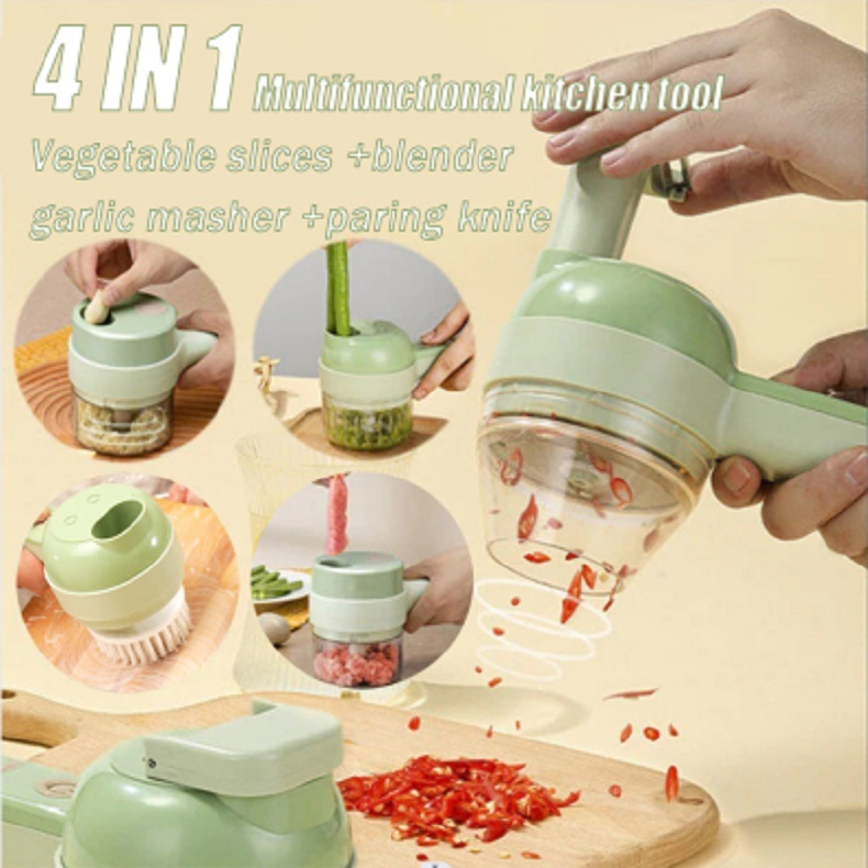 dropship Multifunctional Electric Vegetable Slicer Kitchen Fruit Salad Cutter Carrot Potato Chopper Cutting Machine Stainless Steel Blade