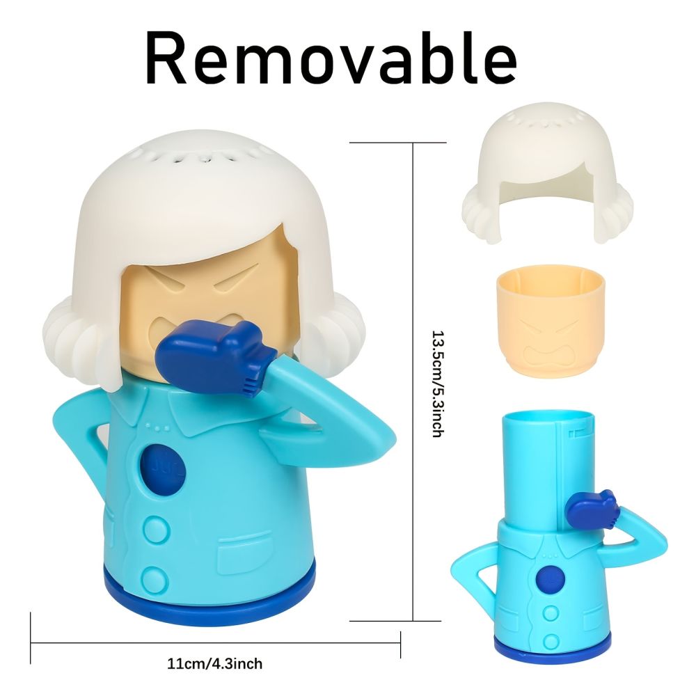 dropship 1pc Cool Mama Fridge Deodorizer; Chilly Mama Refrigerator Deodorizer Remover Absorbs Odors; Fridge Cleaner Freezer Odor Freshener Remover; Reusable Baking Soda Air Purifier