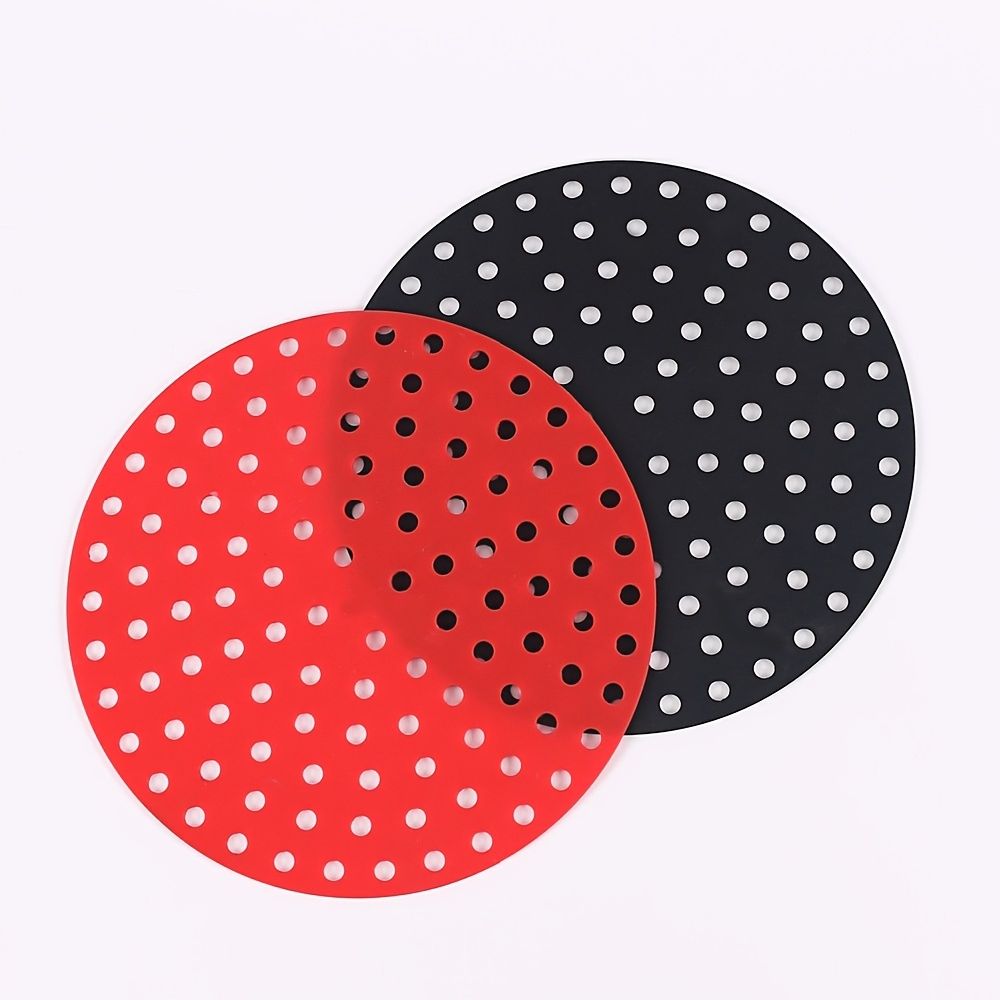 dropship 1pc 7.5in/8in/9in Air Fryer Liner Silicone Air Fryer Mat