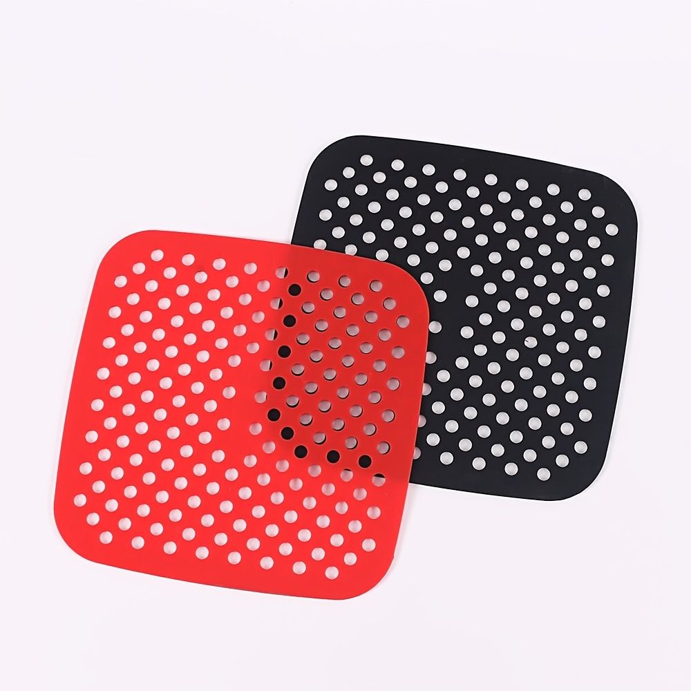 dropship 1pc 7.5in/8in/9in Air Fryer Liner Silicone Air Fryer Mat
