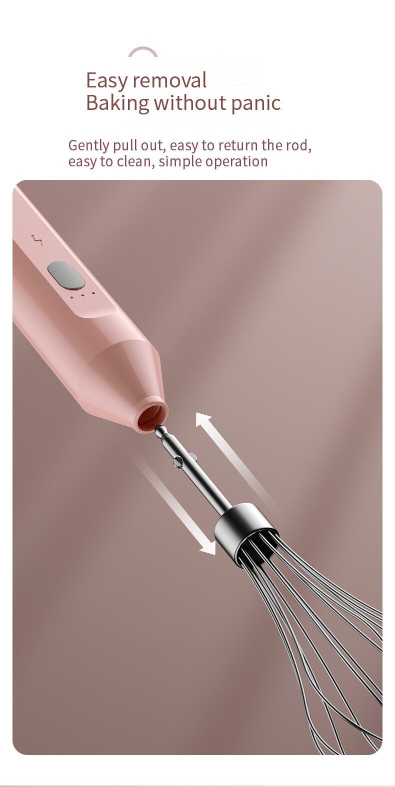 dropship Electric Milk Frother Handheld Egg Beater Coffee Milk Drink Egg Mixer Foamer Foamer Household Kitchen Cooking Tool