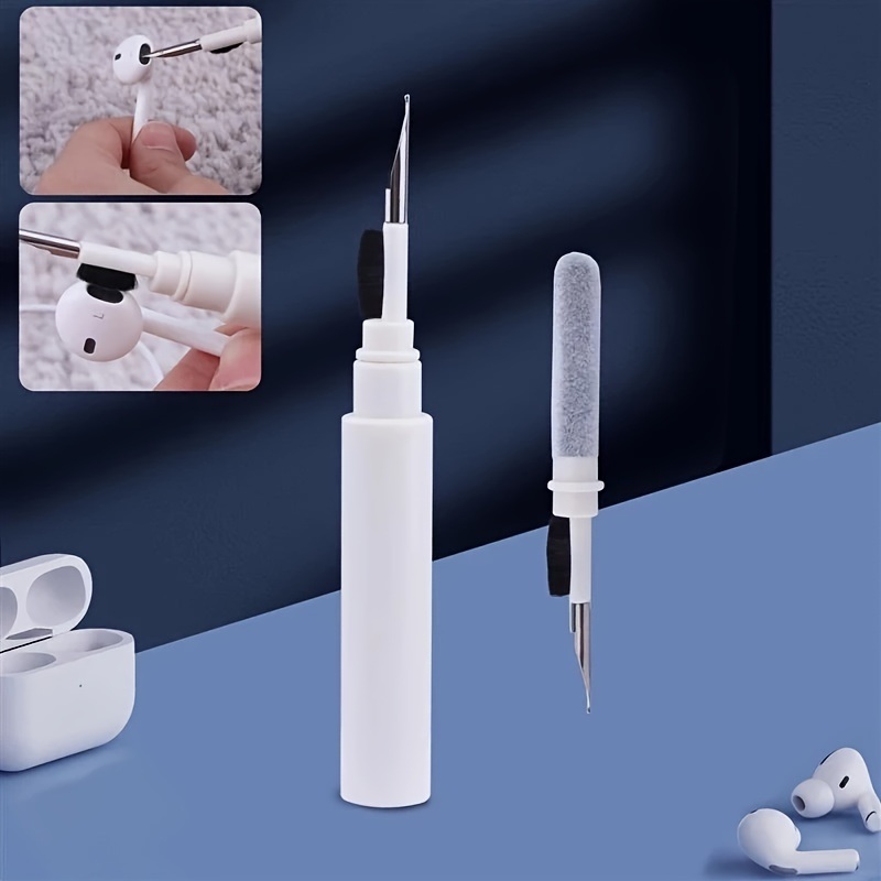 dropship 1pc Headset Cleaning Pen Kit Headset Case Airpods Pro 1 2 3 Headset Cleaning Brush Tool