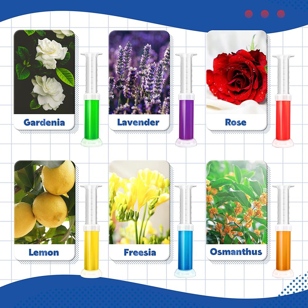 dropship 1pc/6pcs Toilet Gel Stamp Flower Fragrance Bathroom Deodorizer Bowl Cleaner Toilet Wand Refills